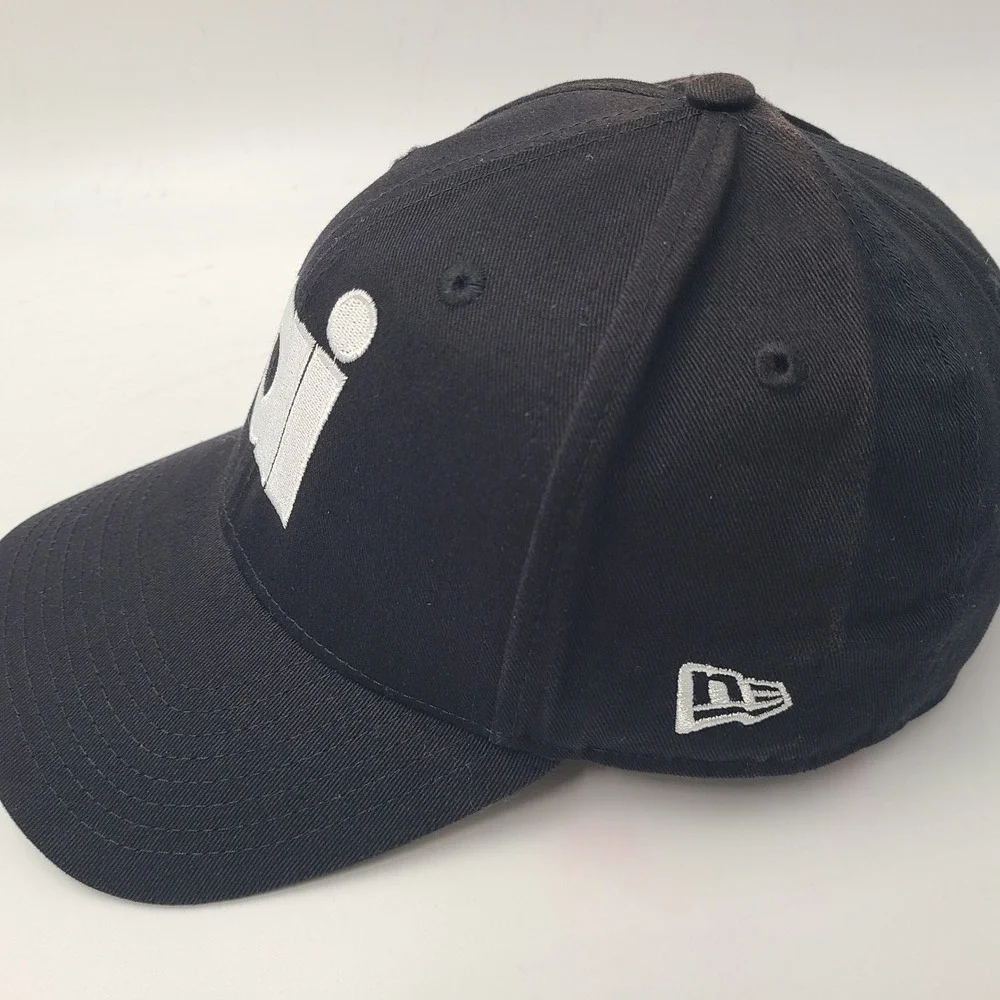 AI Hat Strapback New Era 9Forty Black White‎ Artificial Intelligence Tech Logo